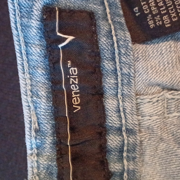 VENEZIA (SIZE:14) DENIM BLUE ABOUT THIS IDEM SHORTS - Picture 3 of 7